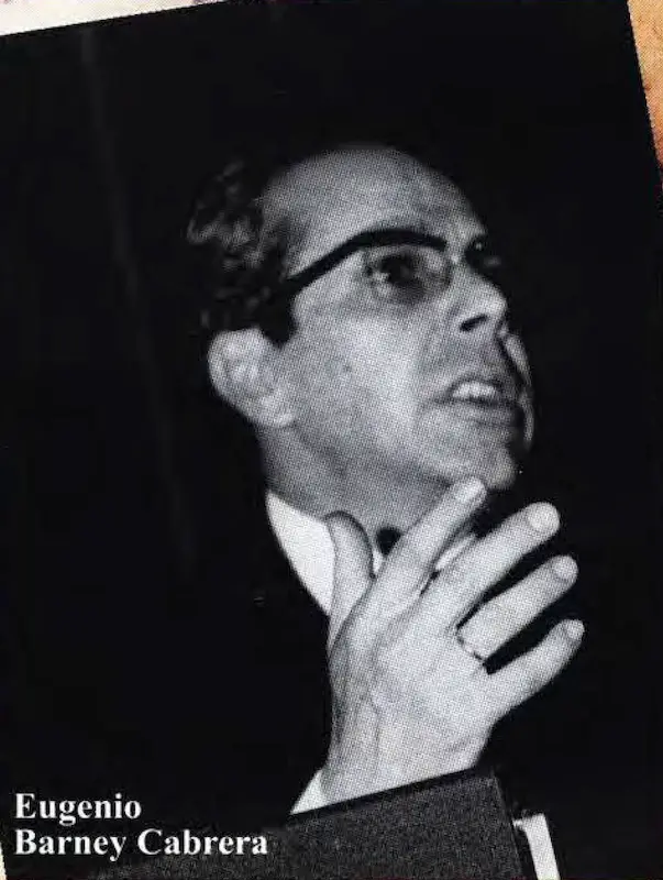 Eugenio Barney Cabrera. Foto: Cortesía Familia Barney
